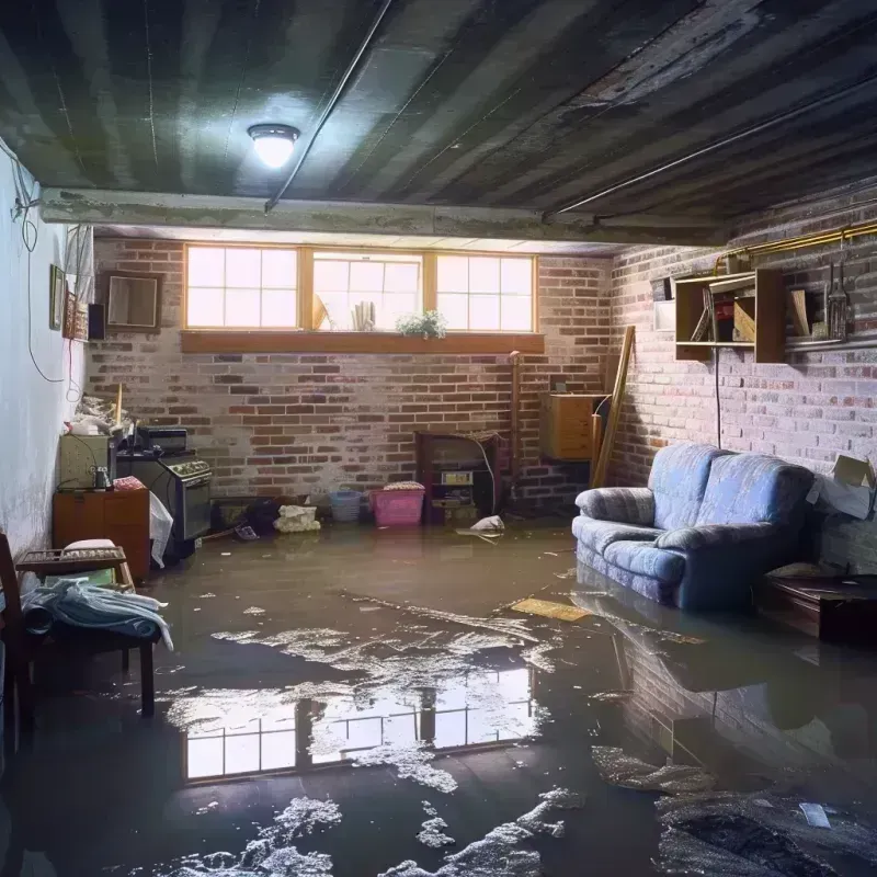 Flooded Basement Cleanup in East Chattanooga, TN